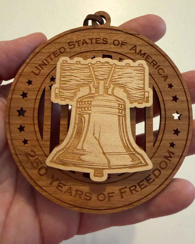 USA 250 Ornament | Liberty Bell