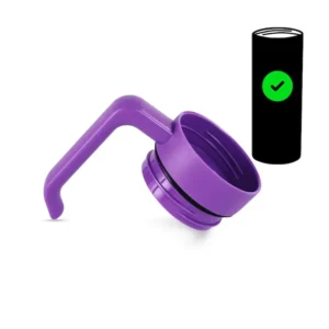 Purple 20 oz Skinny Handle