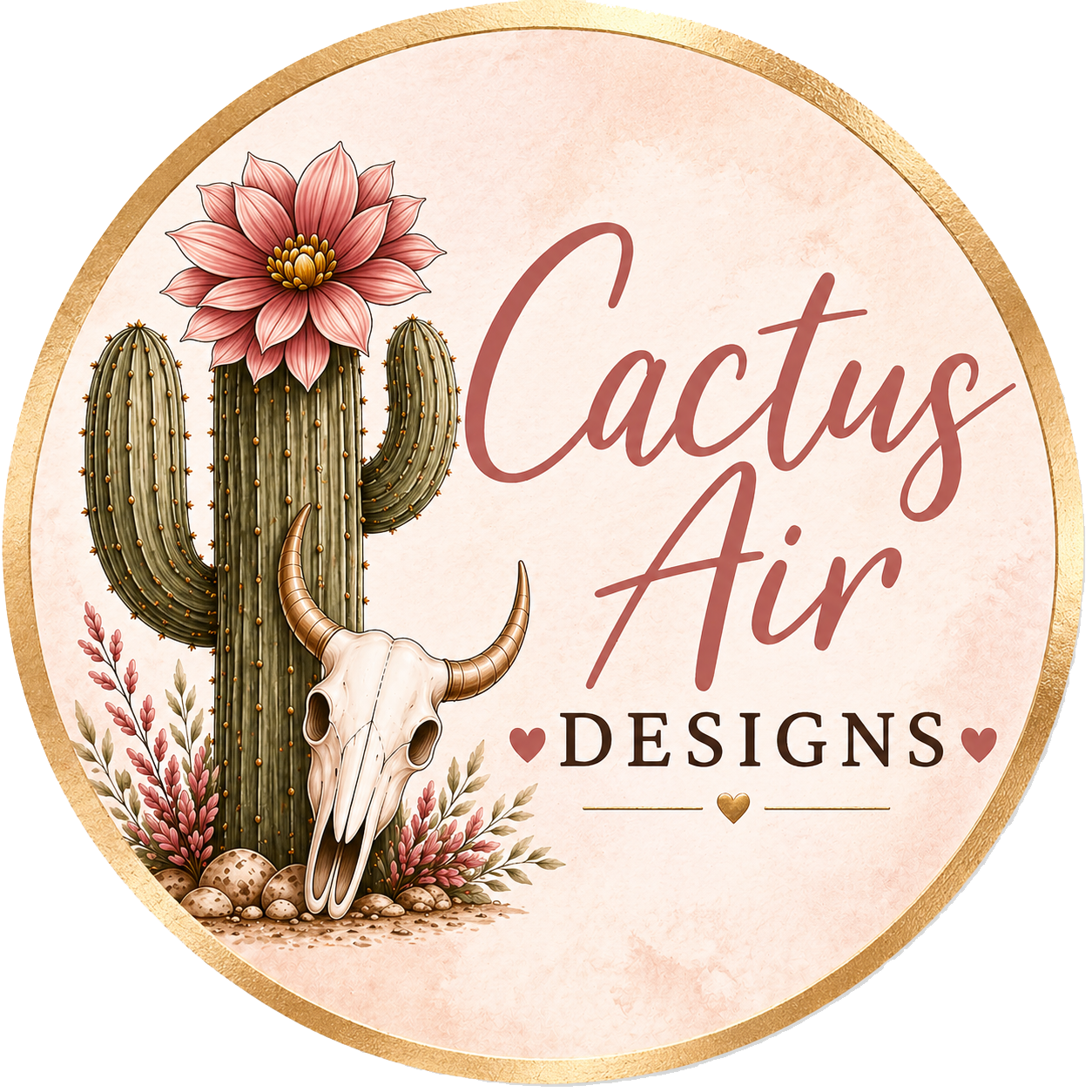 cactus-air-designs-logo-circle • Cactus Air Designs Alternate logo for Cactus Air Designs