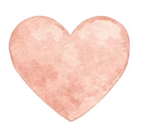 Watercolor heart icon — Crafted with Care
